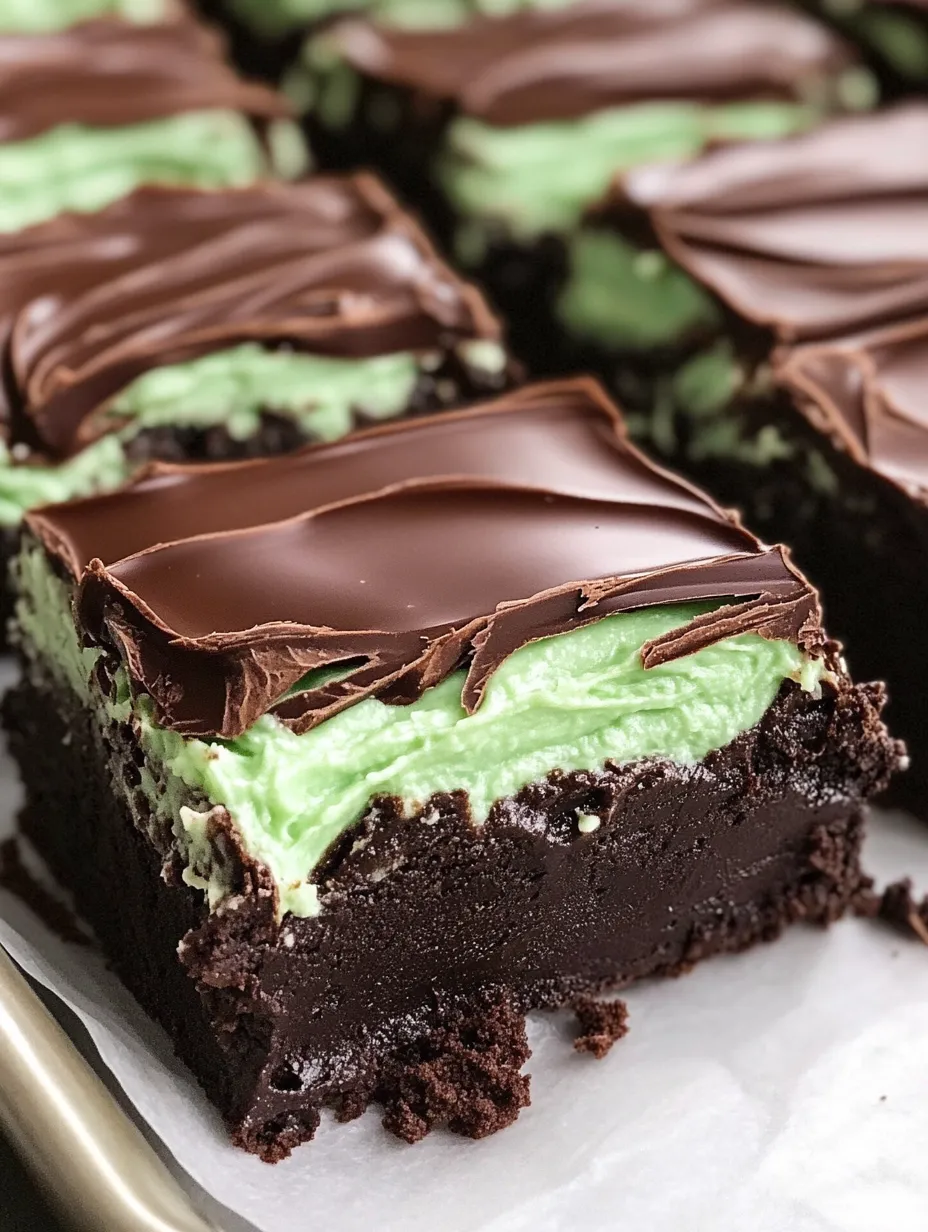 Mint Chocolate Brownies Recipe