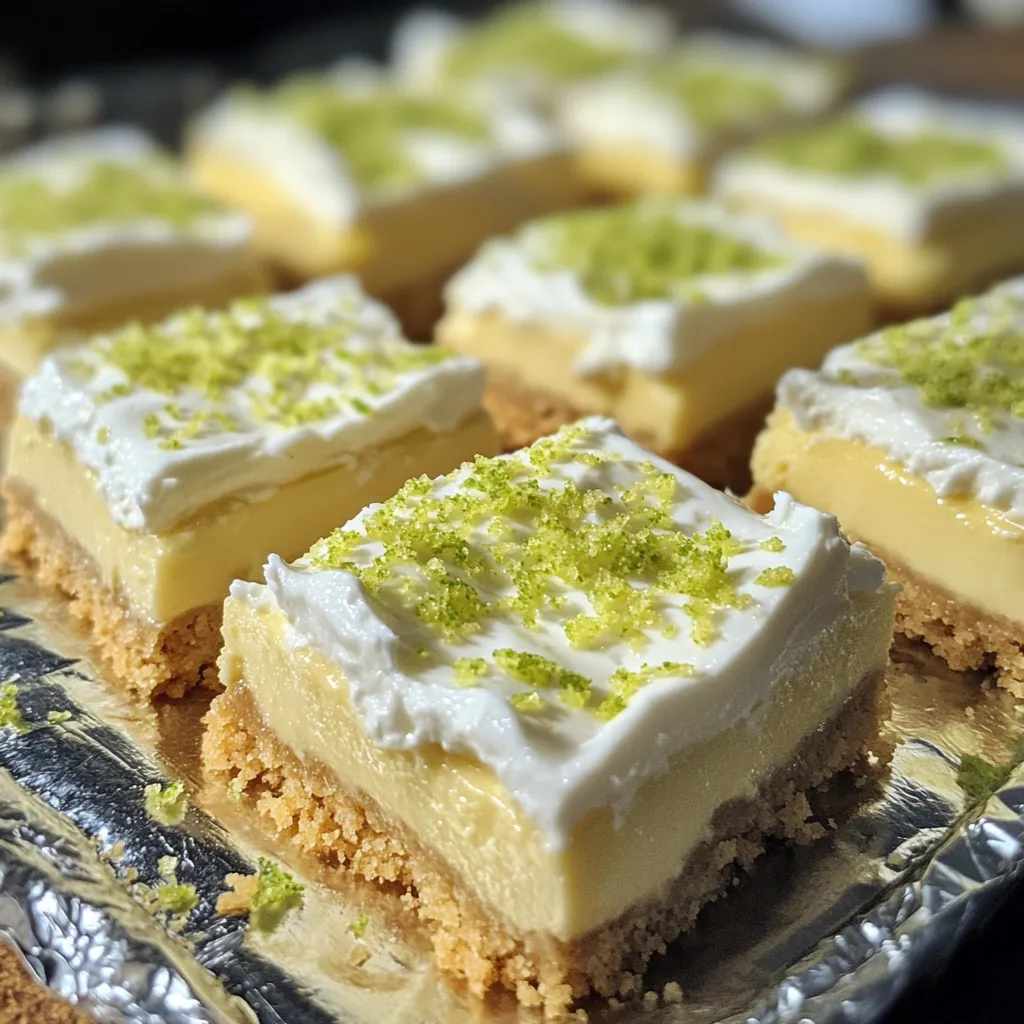 Zesty Lime Bars