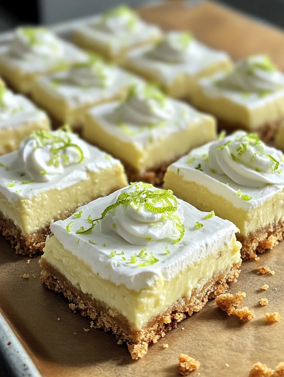 Key Lime Bars Party-Ready