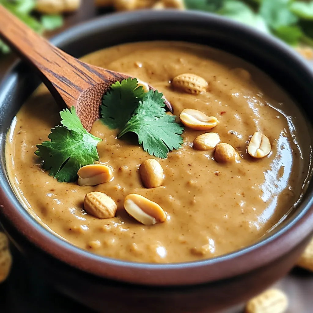 Easy Peanut Satay Sauce Recipe