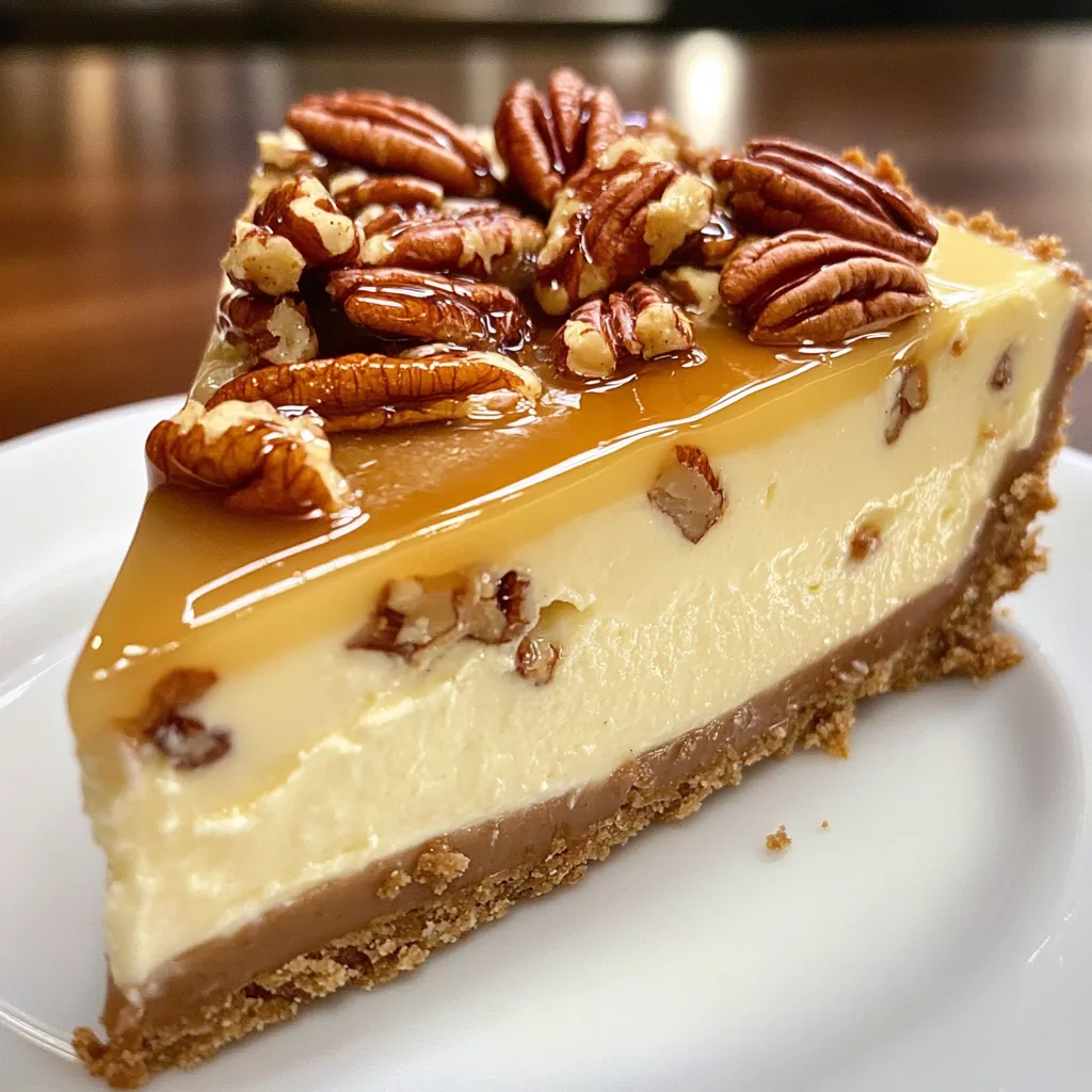 Butter Pecan Cheesecake Dessert