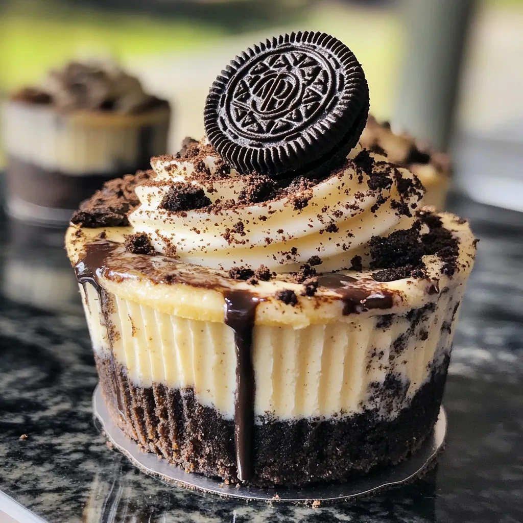 Mini Oreo Cheesecake Bliss