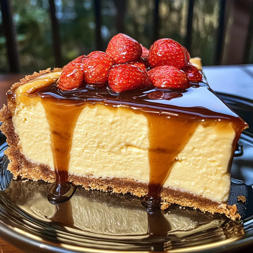 Creamy Cheesecake with a Pound Cake Inside