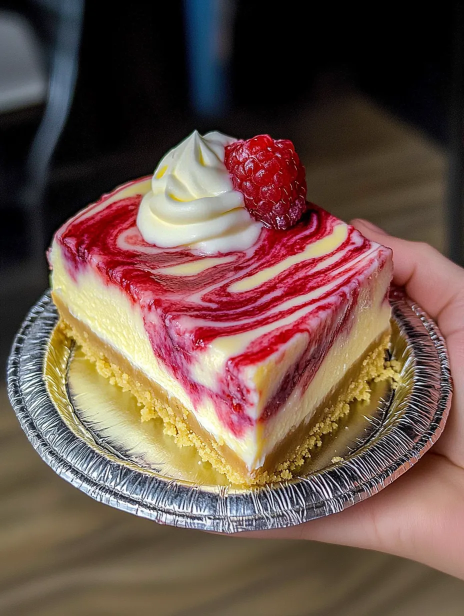 Easy Raspberry Lemon White Chocolate Cheesecake Homemade