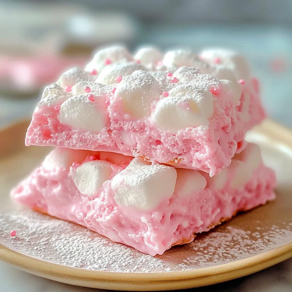 Fluffy Bubblegum Slices