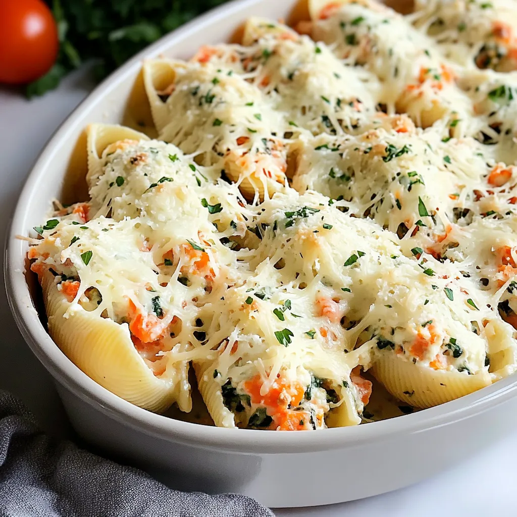 Decadent Seafood Stuffed Shells