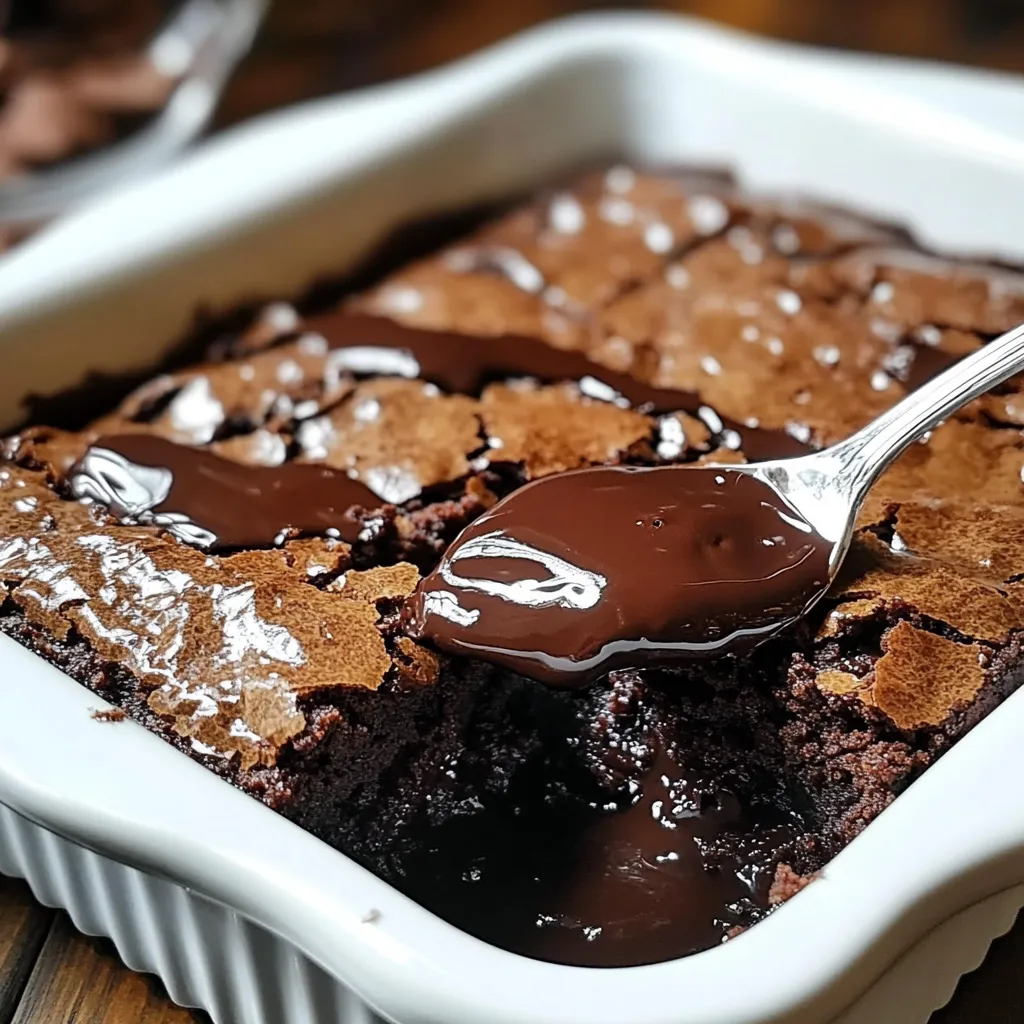 Southern Chocolate Cobbler How-to