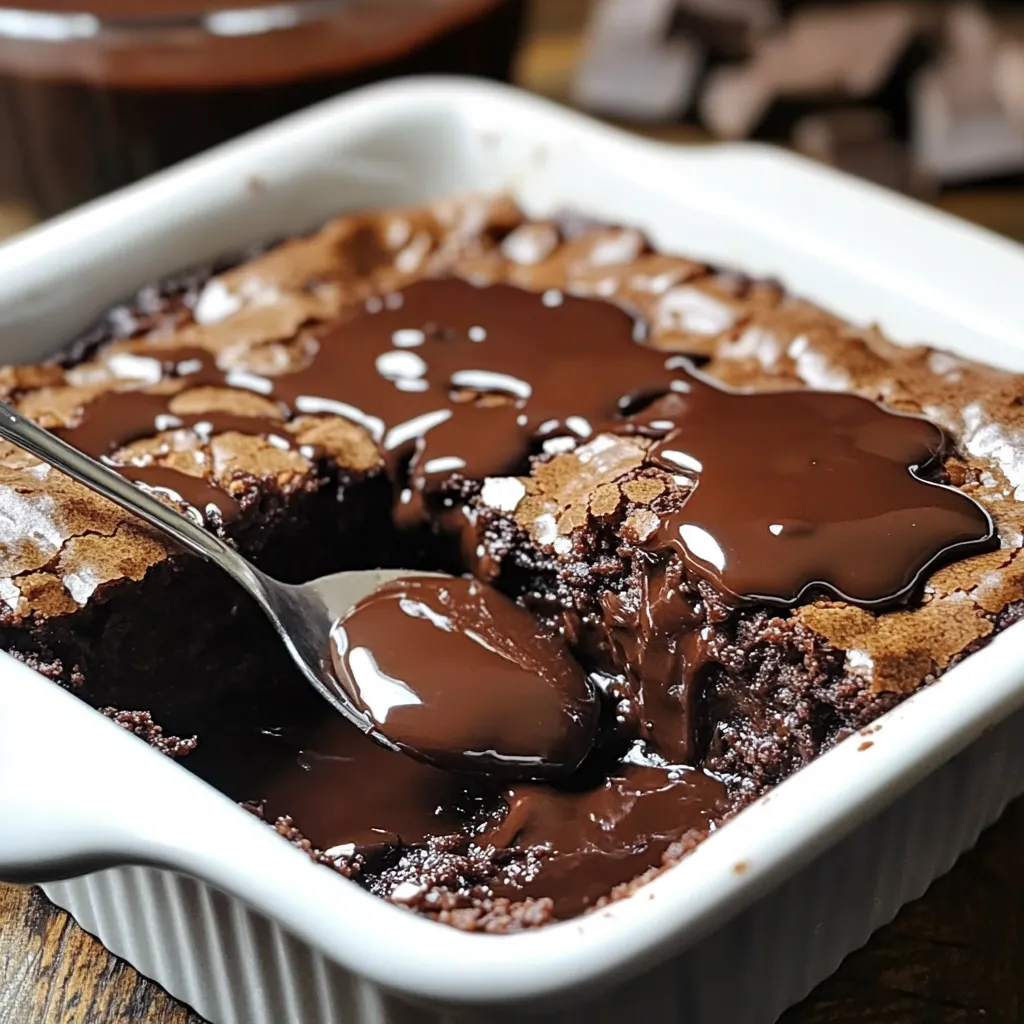 Comforting Southern Chocolate Cobbler