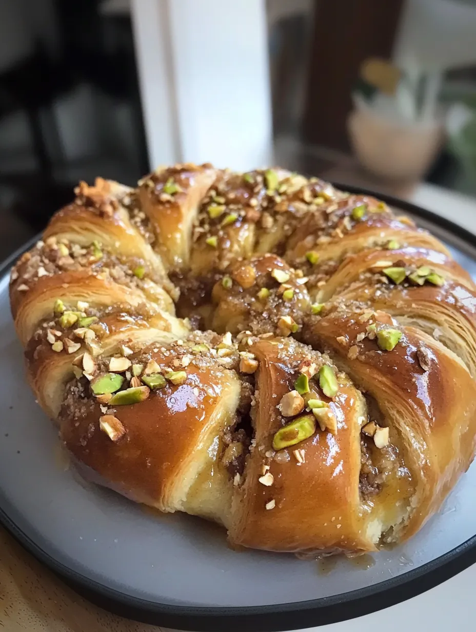 Baklava Babka Buns Homemade
