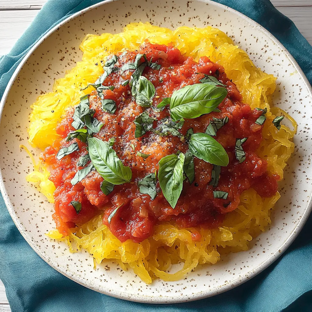 Spaghetti Squash Marinara Recipe