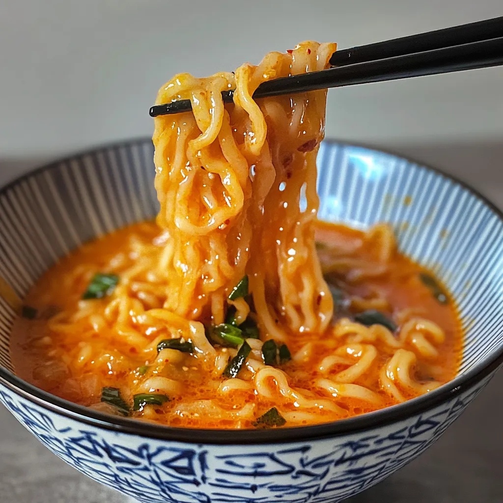 Easy Buldak Ramen