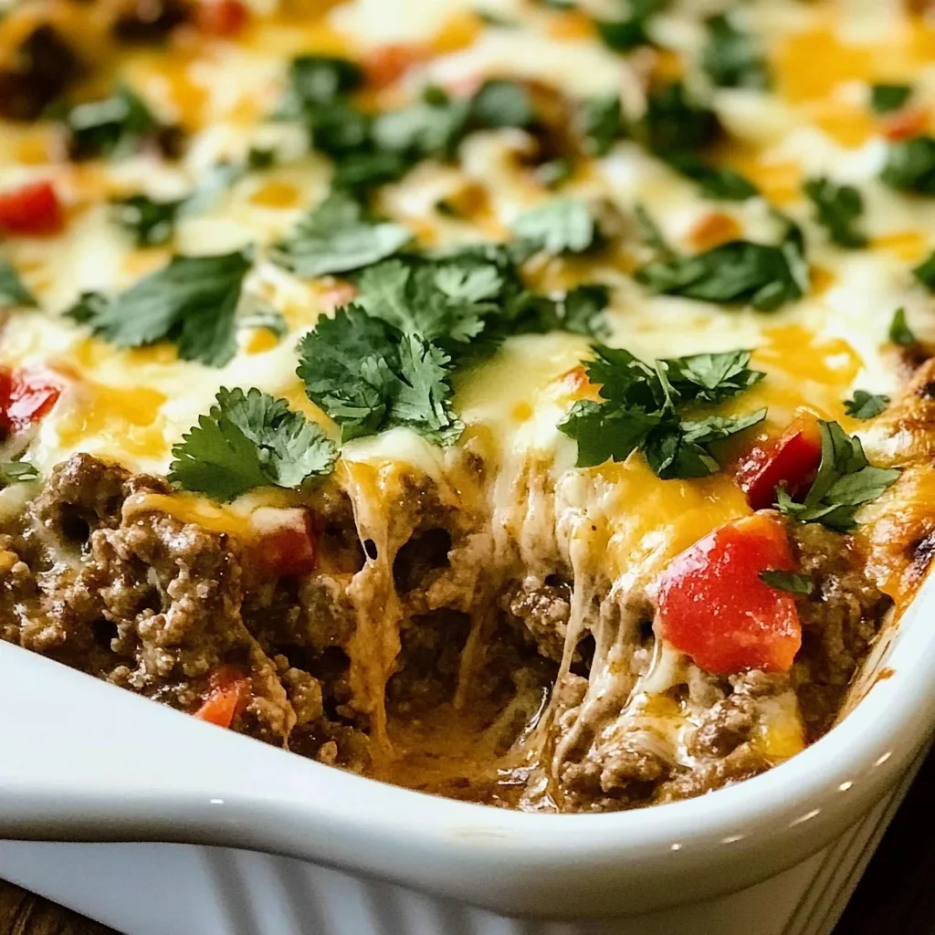 Low Carb Philly Cheesesteak Casserole Recipe