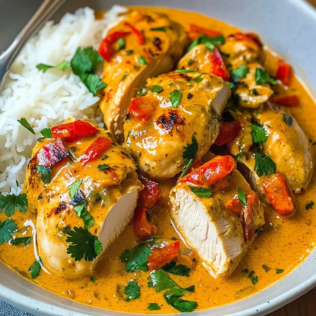 Spicy Brazilian Coconut Chicken