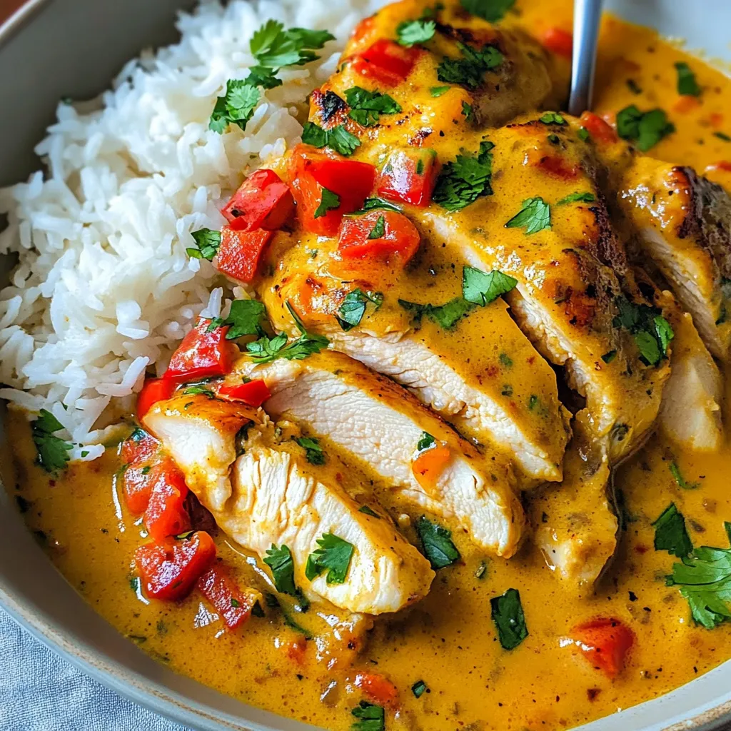 Easy Spicy Brazilian Coconut Chicken Recipe
