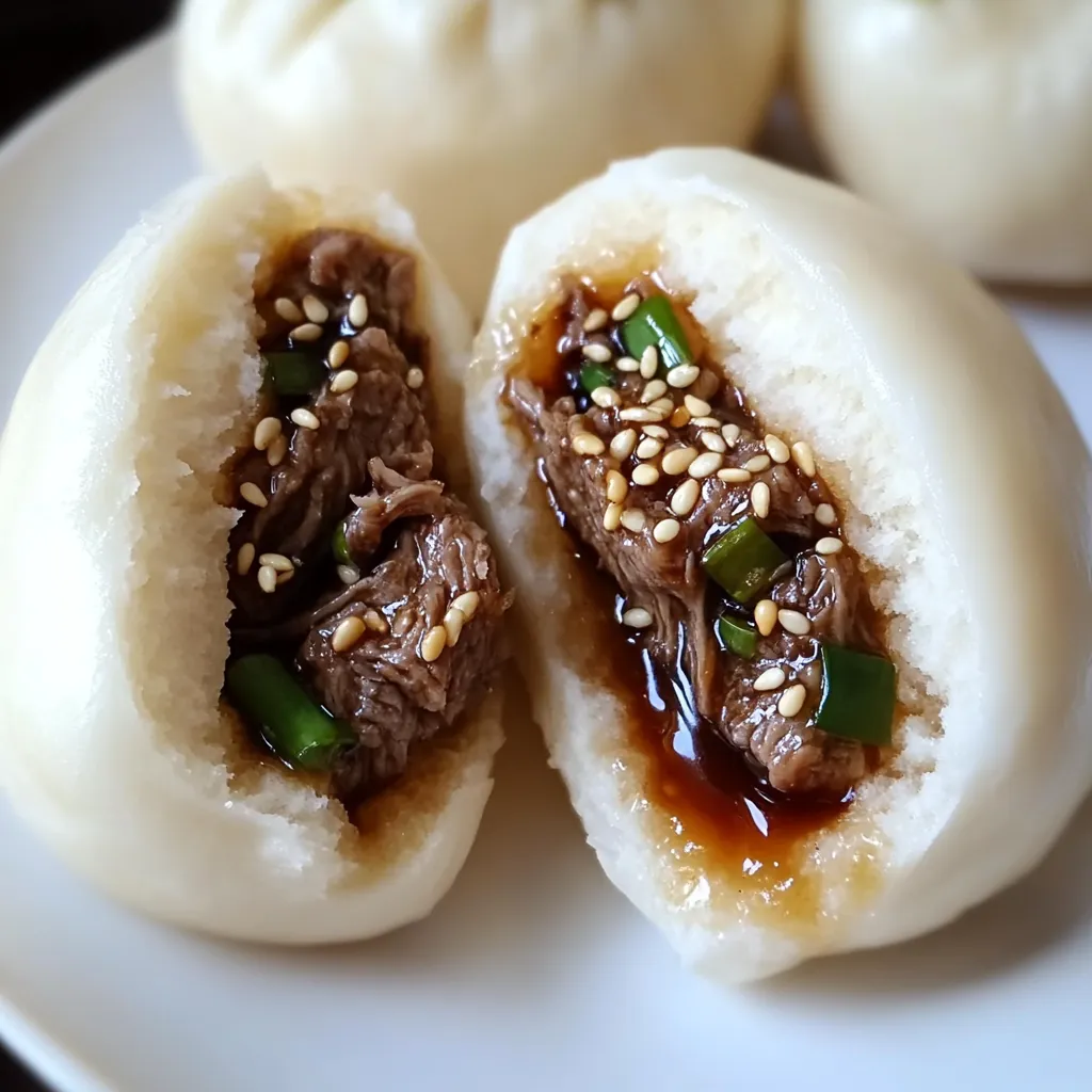 Delicious Beef Bao Buns