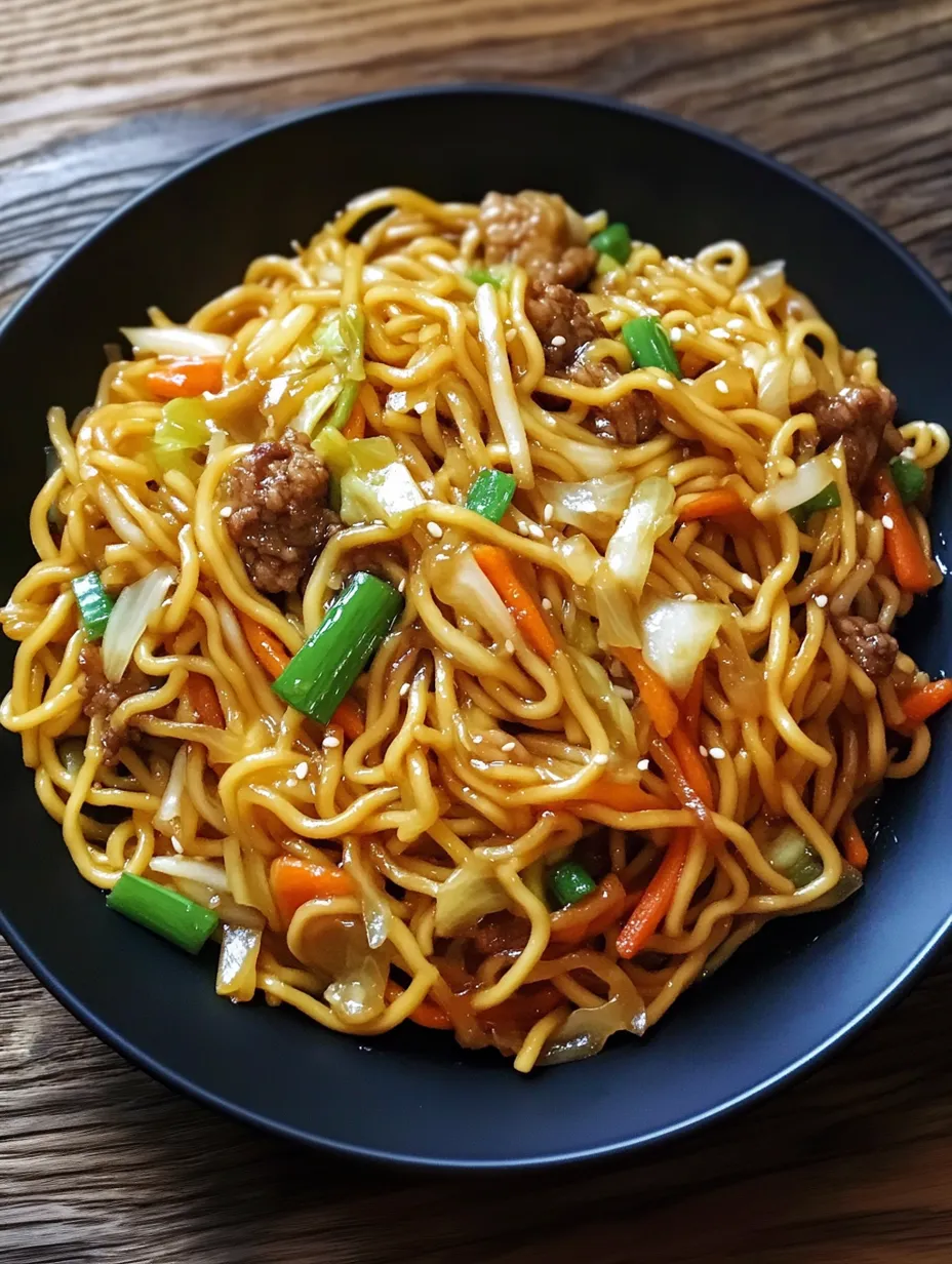 Easy 15-Minute LO MEIN Homemade