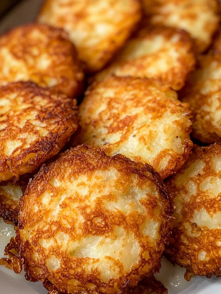 German Potato Pancakes Homemade
