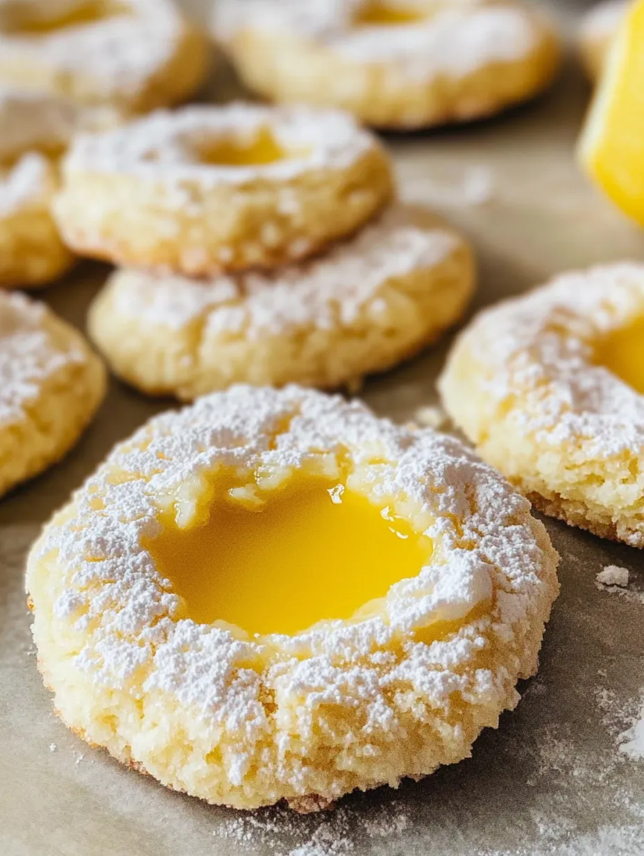 Homemade Lemon Butter Cookies