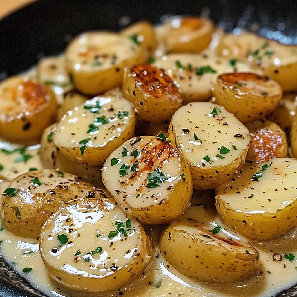 Velvety Garlic Potatoes