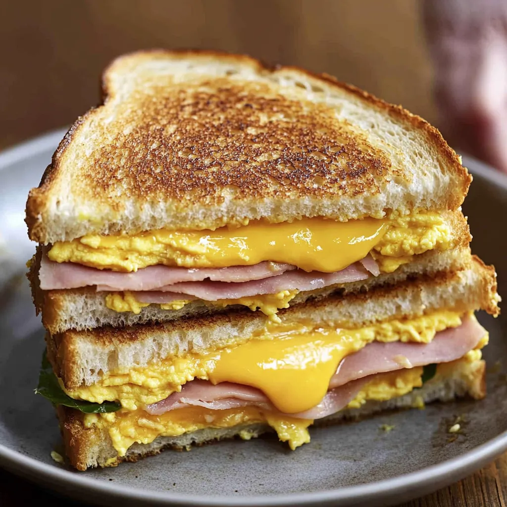 Egg Ham Sandwich
