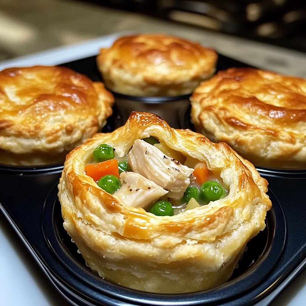 Baked Mini Chicken Pot Pies