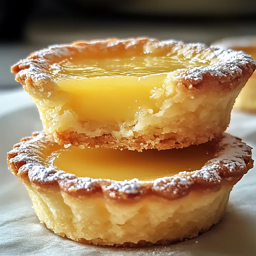 Mouthwatering Lemon Bar Cookie Cups Snack