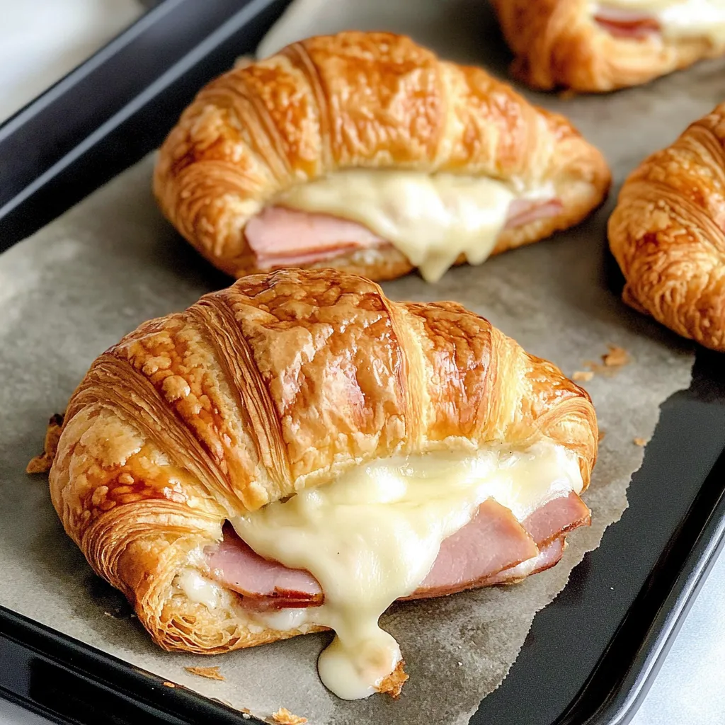 Ham & Turkey Melt Croissants
