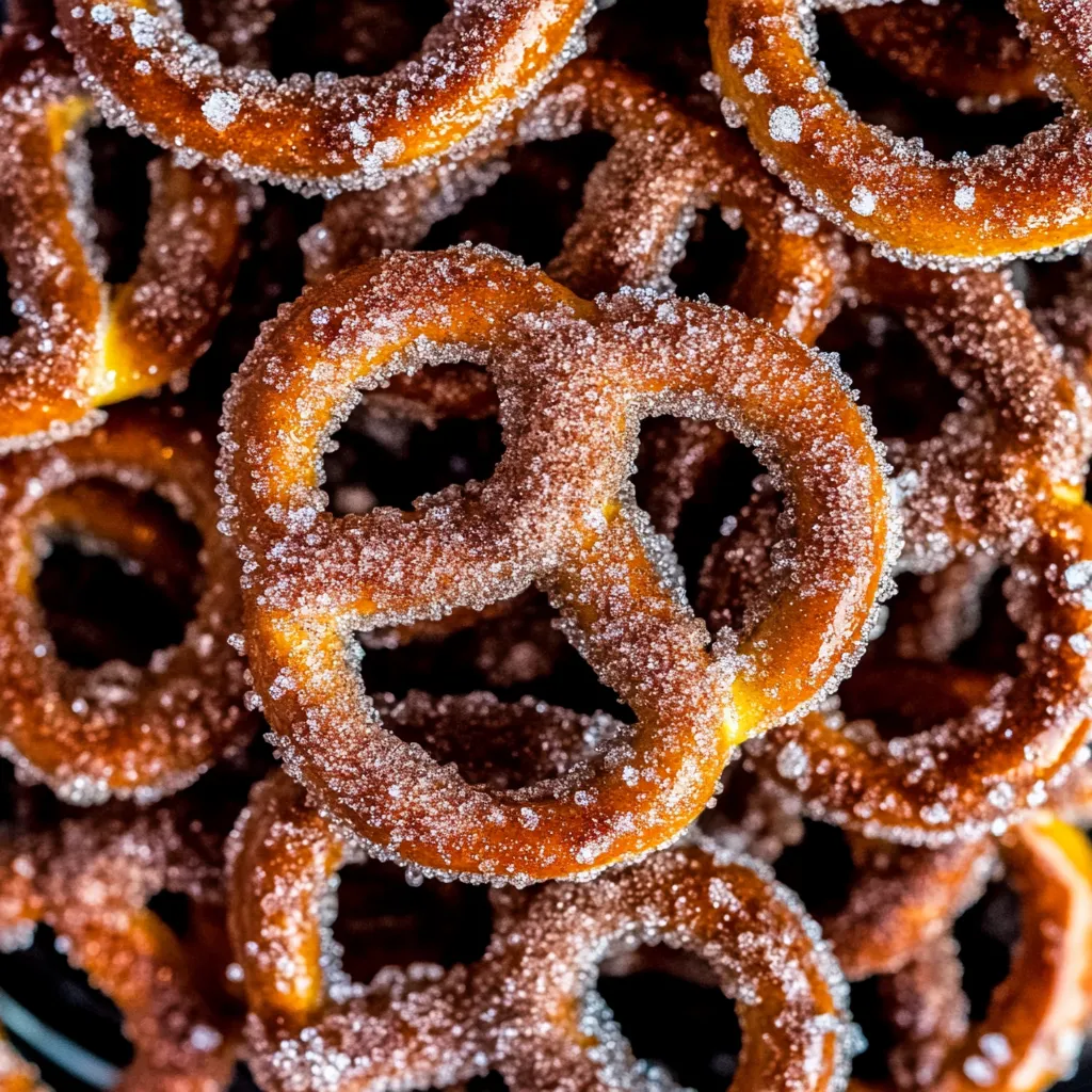 Sweet Cinnamon Pretzels