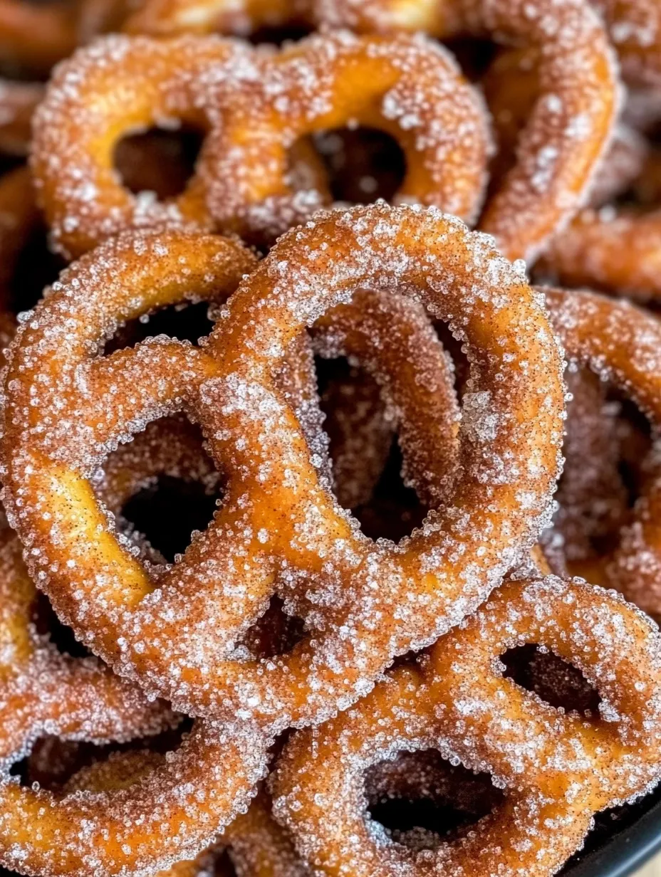 Cinnamon Sugar Pretzels Recipe