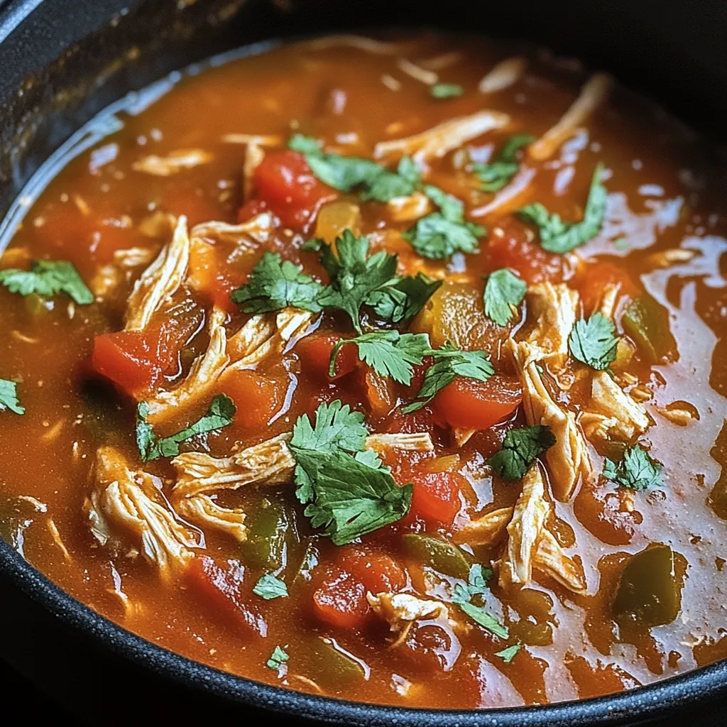Cozy Chicken Fajita Soup