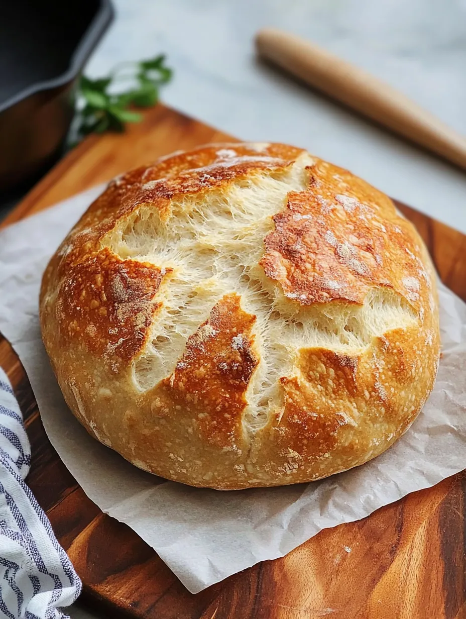Crusty Bread Closeup