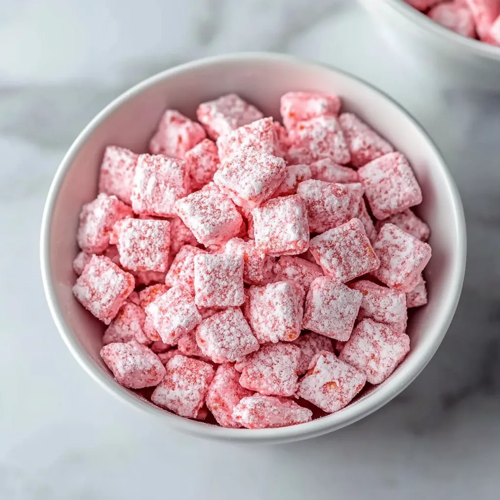 Delicious Strawberry Chex Mix