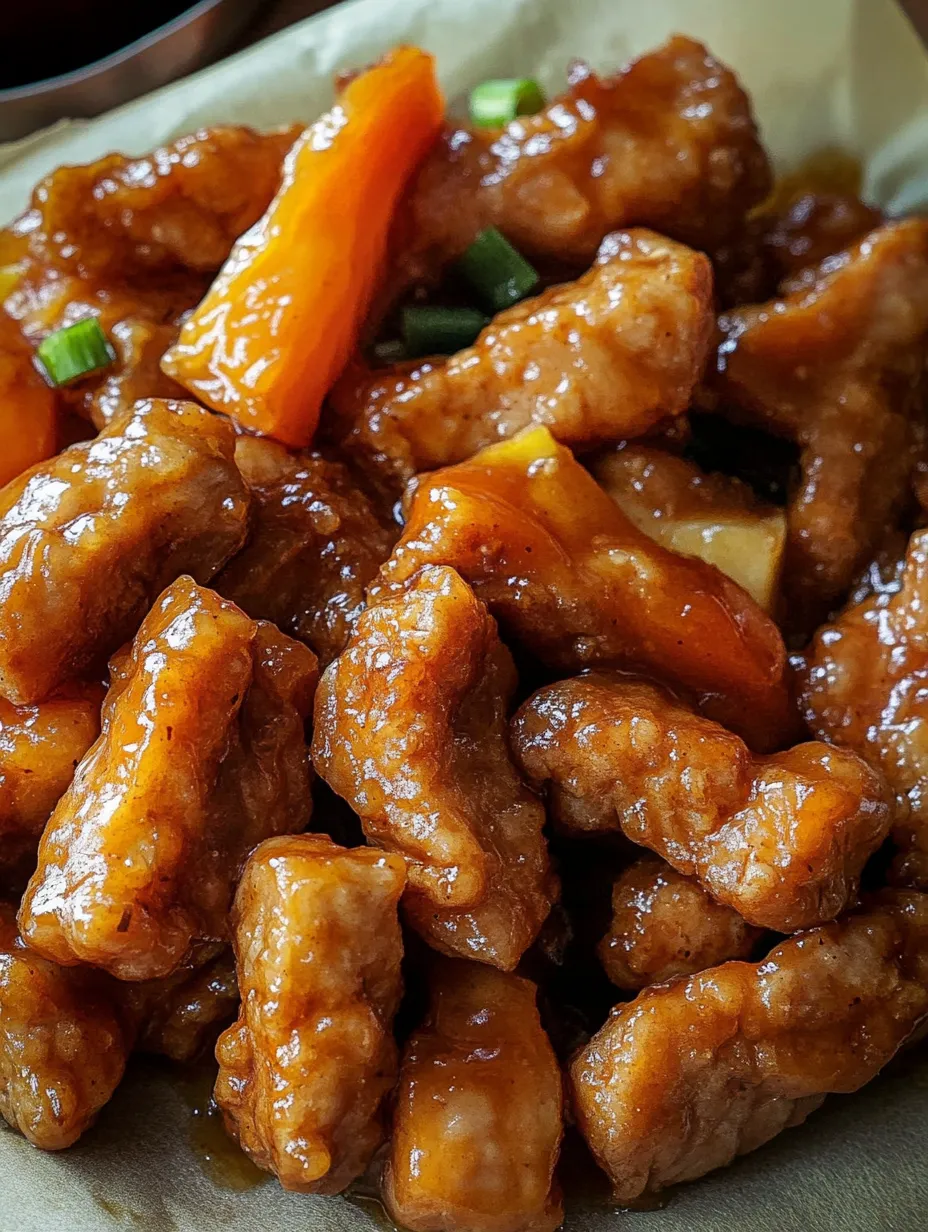 Homestyle Sweet And Sour Pork