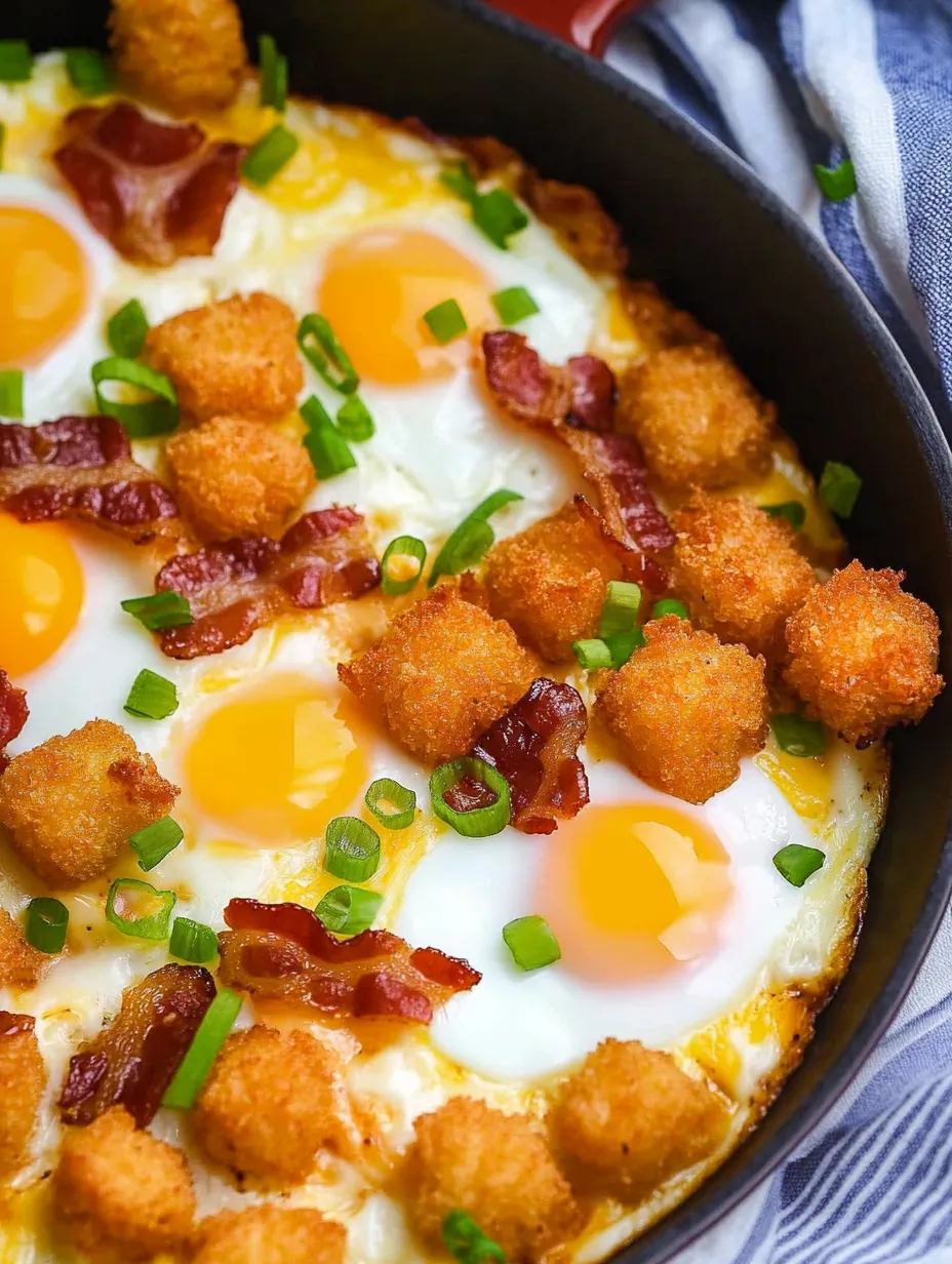 Bacon Egg And Cheese Breakfast Totchos
