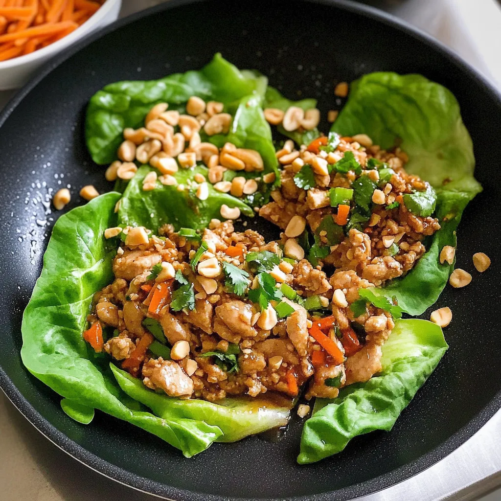 Fresh Thai Chicken Wraps