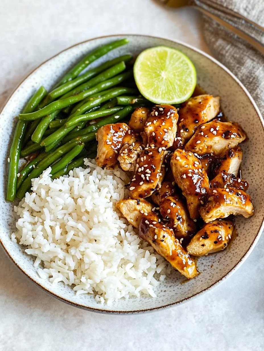 Healthy Sesame Chicken