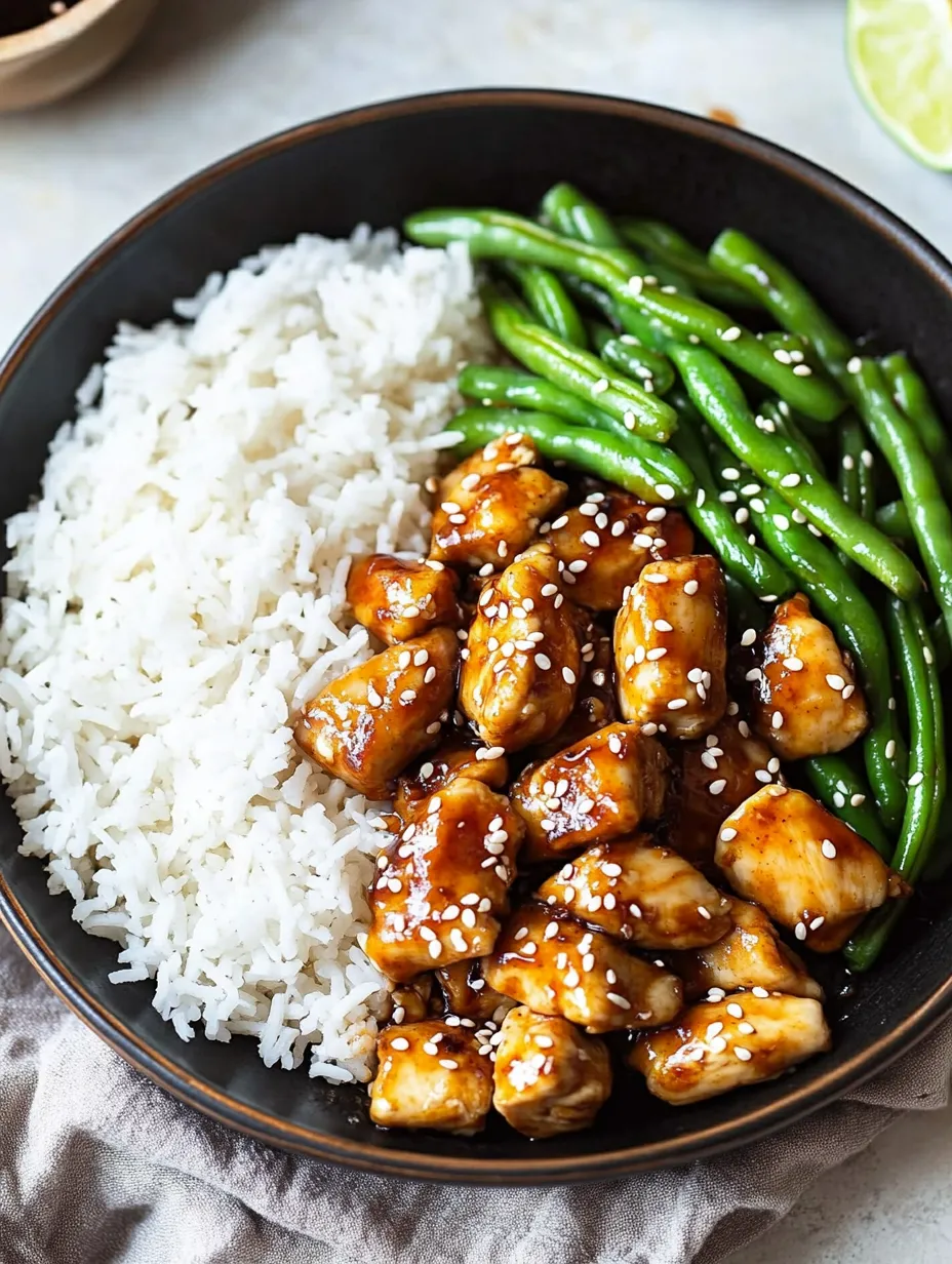 Healthy Sesame Chicken