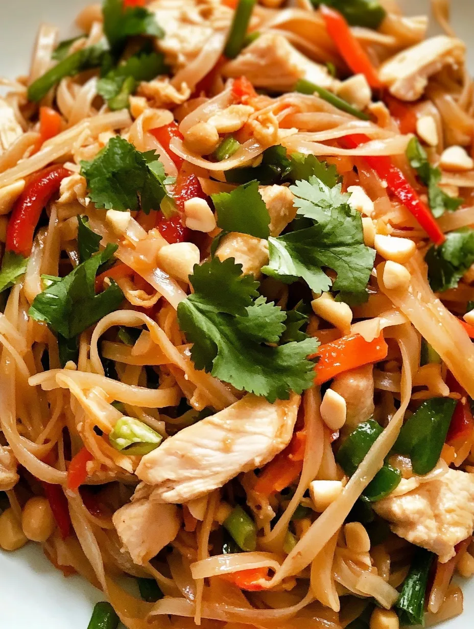 Chicken Pad Thai
