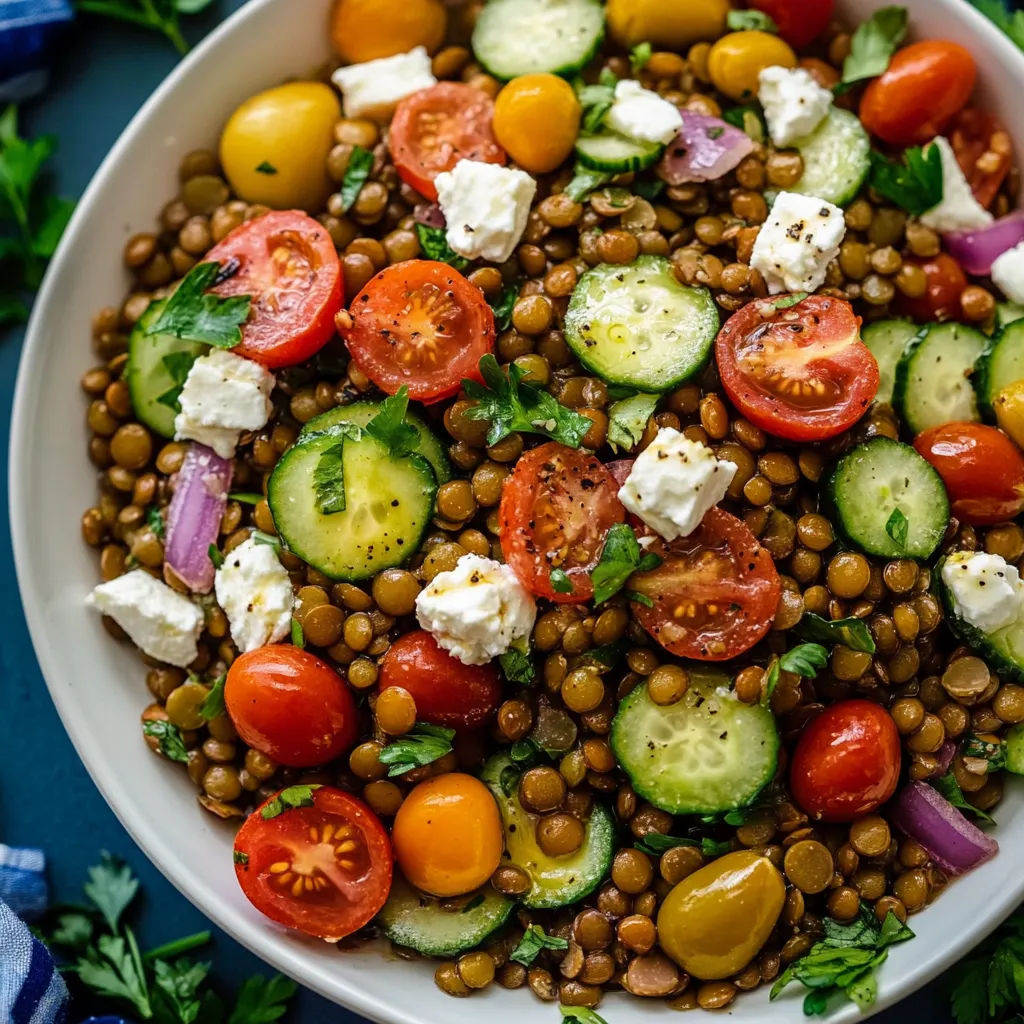 Tangy Lentil Bowl