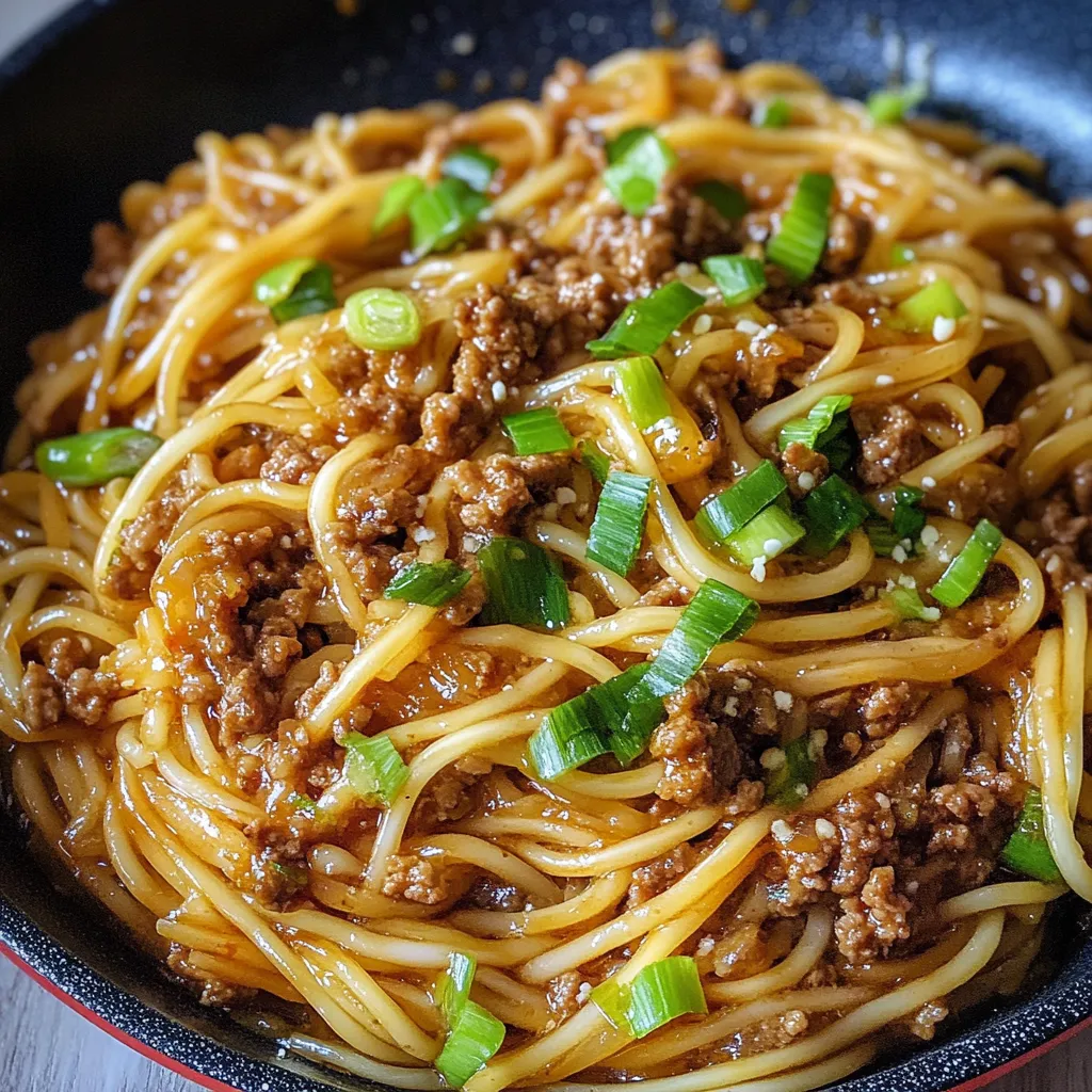 Beef and Noodles Stir-Fry