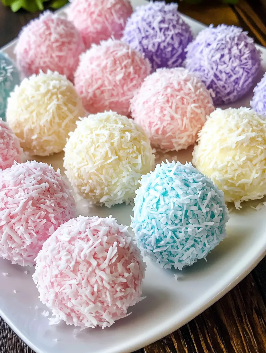Easter Bunny Coconut Tails