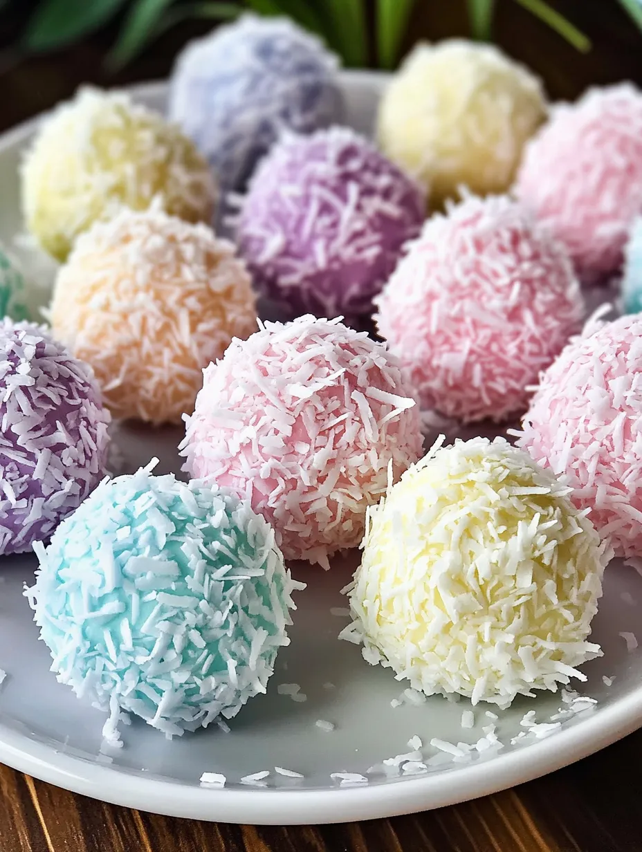 Easter Bunny Coconut Tails