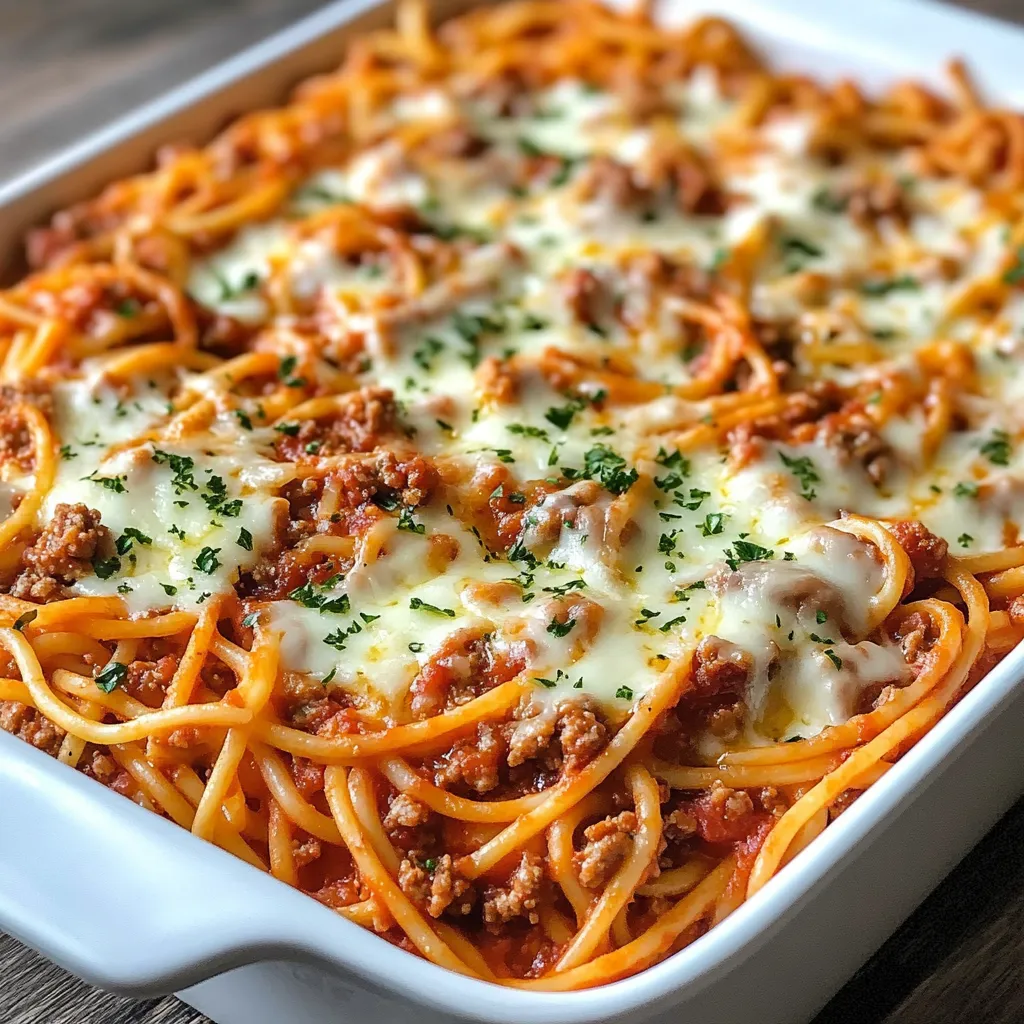 Baked Cream Cheese Spaghetti