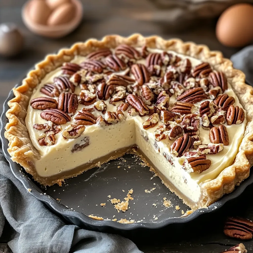 Rich Pecan Cheesecake Dessert