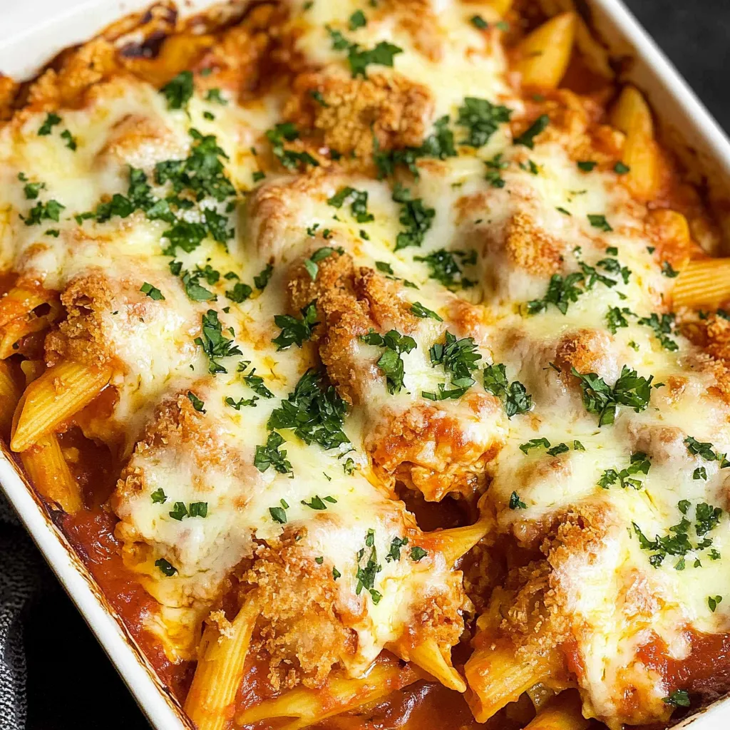 Cheesy Parmesan Chicken Bake