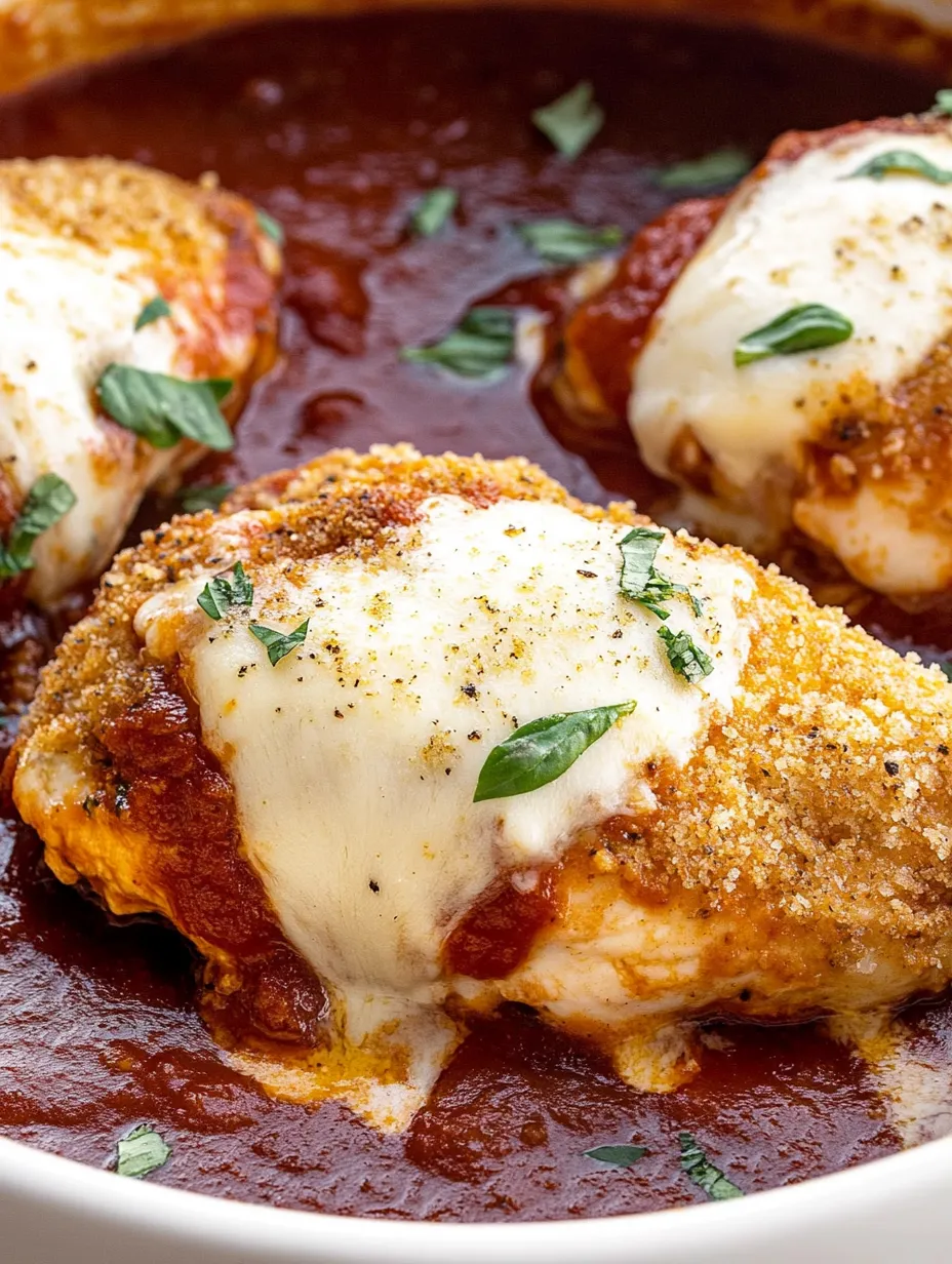 Stuffed Chicken Parmesan