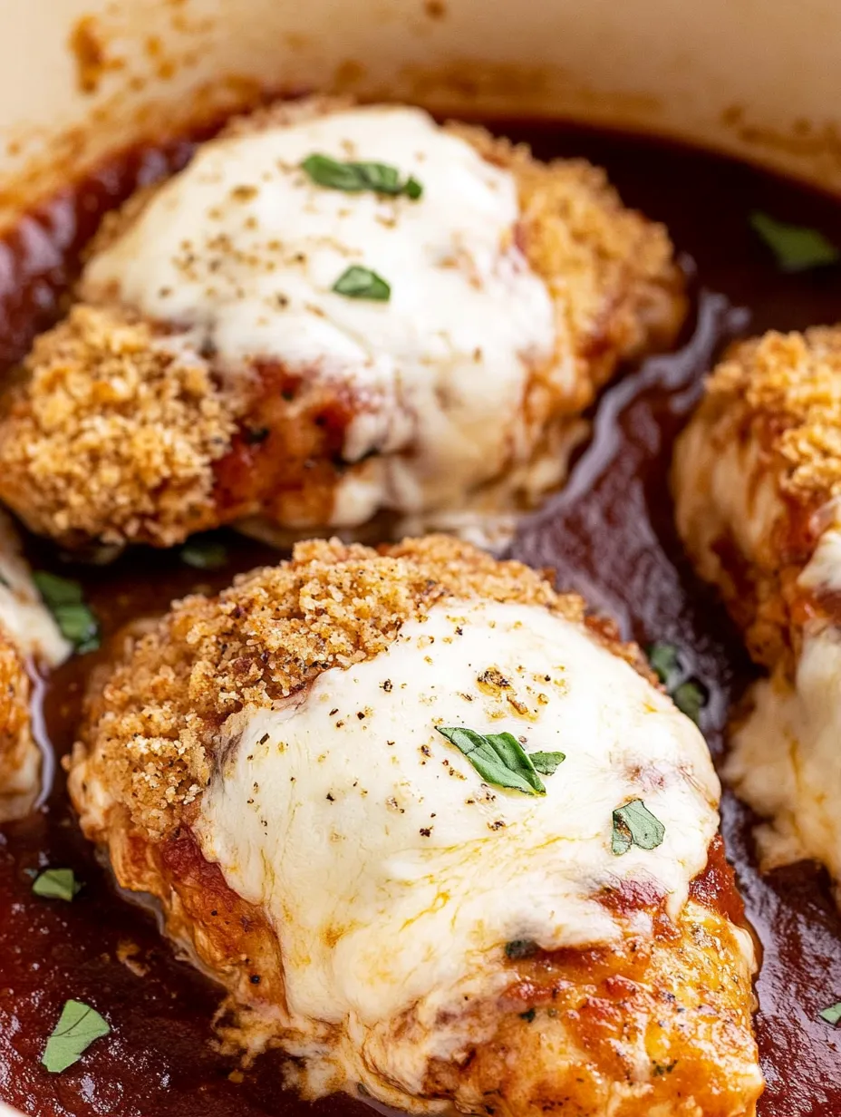 Stuffed Chicken Parmesan