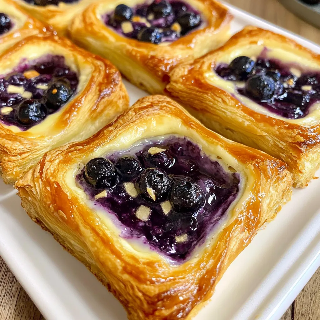 Delightful Blueberry Danish