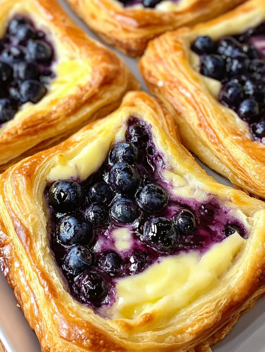 Blueberry Cheese Danish