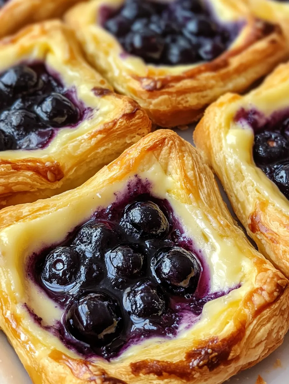 Blueberry Cheese Danish